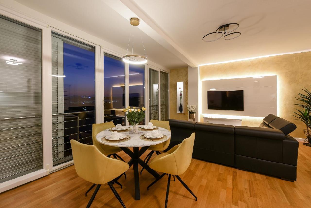 Апартаменты Zadar Sunset Penthouse With Spectacular View And Jacuzzi Экстерьер фото